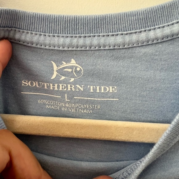 Southern Tide Reeling Local Fishing Long Sleeve T-shirt | Size Large - Picture 5 of 5